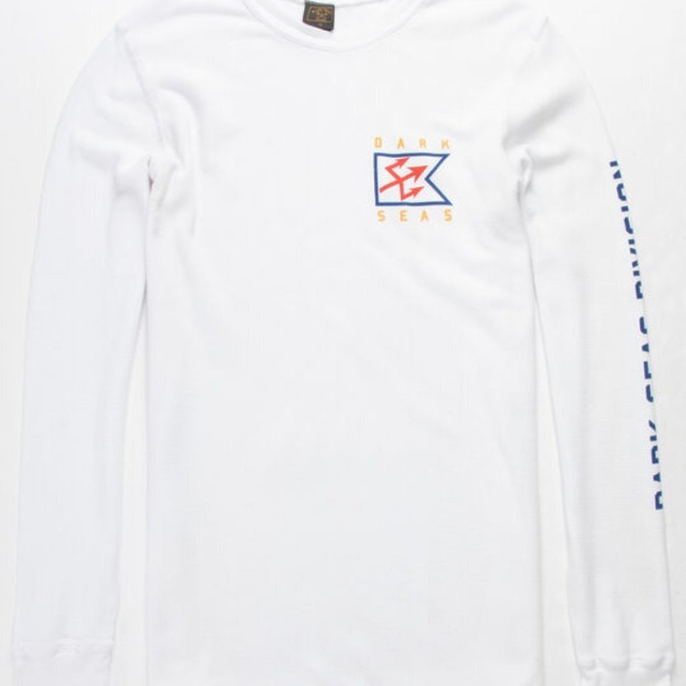 #15❤️ Brand new DARK SEAS Mark Flag Mens Thermal